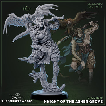 Knight of the Ashen Grove (Male Wood Elf Beastmaster) (ONLINE ORDER ONLY)