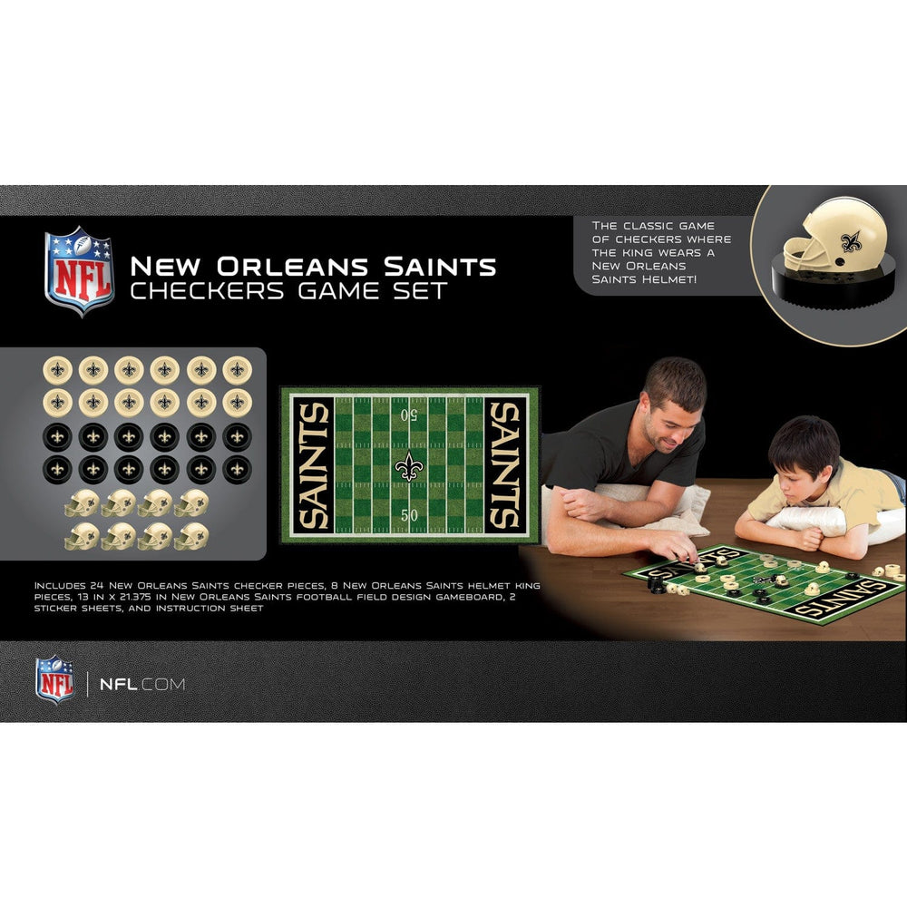 New Orleans Saints Checkers Board Game (ONLINE ORDER ONLY)