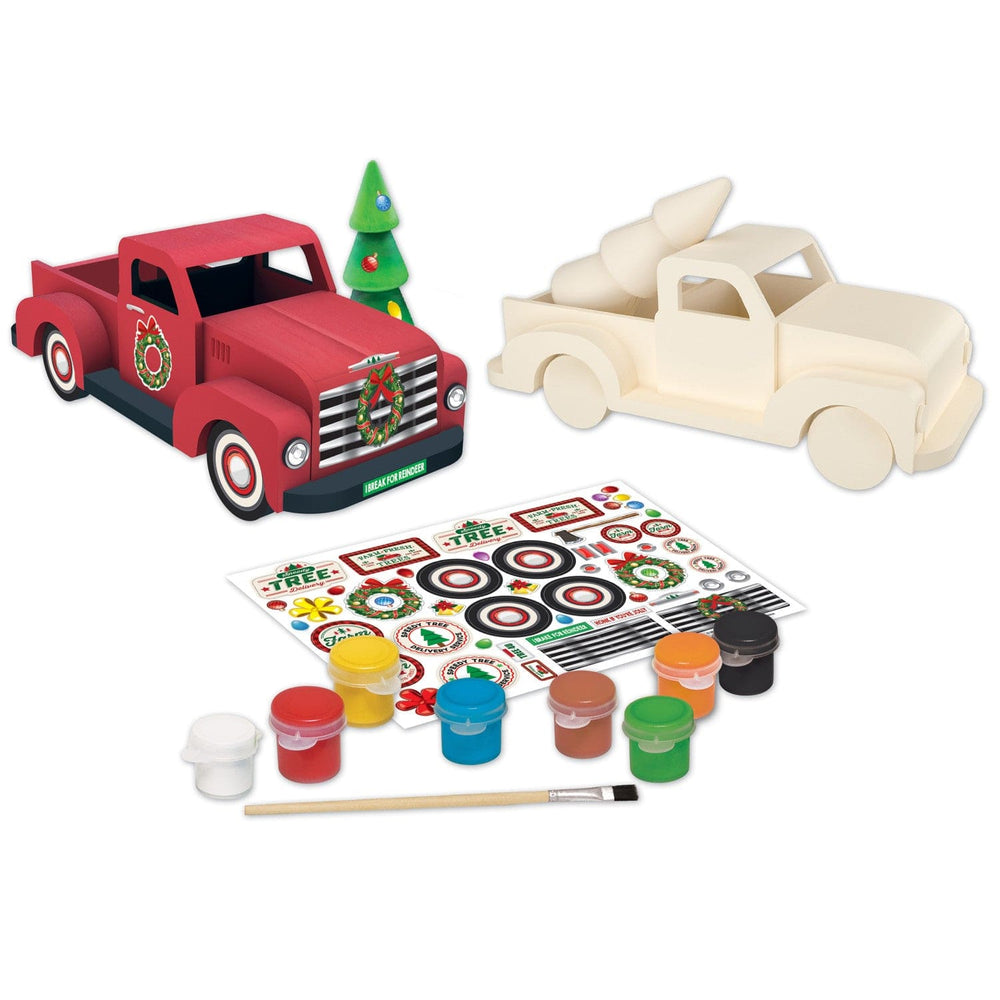 Holiday Truck Wood Paint Kit (ONLINE ORDER ONLY)