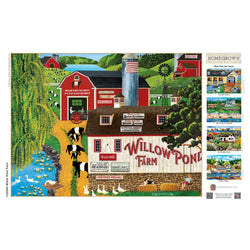 Homegrown - Willow Pond Farm 750 Piece Jigsaw Puzzle (ONLINE ORDER ONLY)