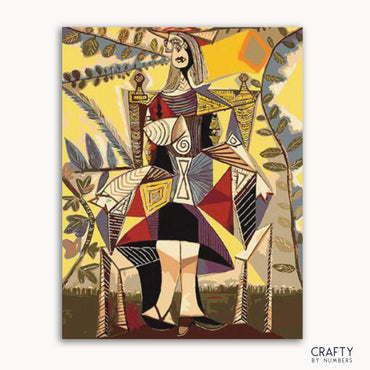 Kobieta Siedząca W Ogrodzie - Pablo Picasso (ONLINE ORDER ONLY)