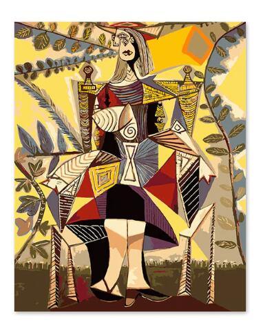 Kobieta Siedząca W Ogrodzie - Pablo Picasso (ONLINE ORDER ONLY)