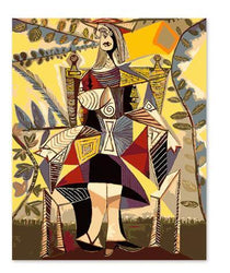 Kobieta Siedząca W Ogrodzie - Pablo Picasso (ONLINE ORDER ONLY)