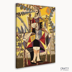 Kobieta Siedząca W Ogrodzie - Pablo Picasso (ONLINE ORDER ONLY)