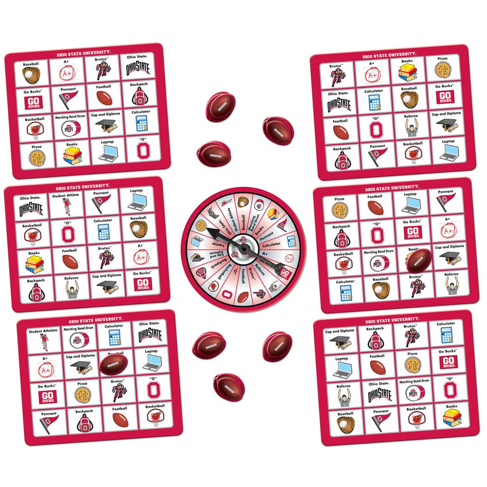 Ohio State Buckeyes NCAA Bingo Game