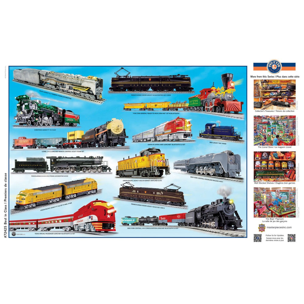 Lionel Trains - Best in Class 1000 Piece Jigsaw Puzzle (ONLINE ORDER ONLY)