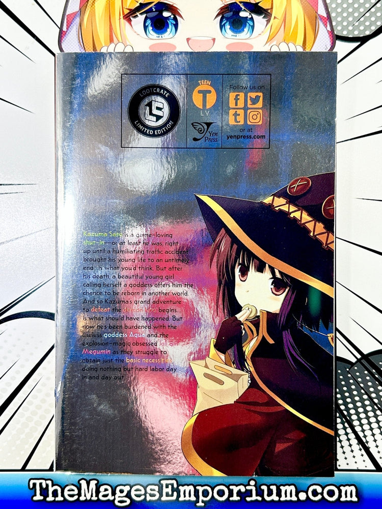 Konosuba: God's Blessing On This Wonderful World! Vol 1 Lootcrate Exclusive (Online Order Only)