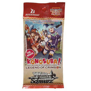 Weiss Schwarz: KONOSUBA -God’s blessing on this wonderful world! Legend of Crimson Booster Pack (8 Cards) (ONLINE ORDER ONLY)