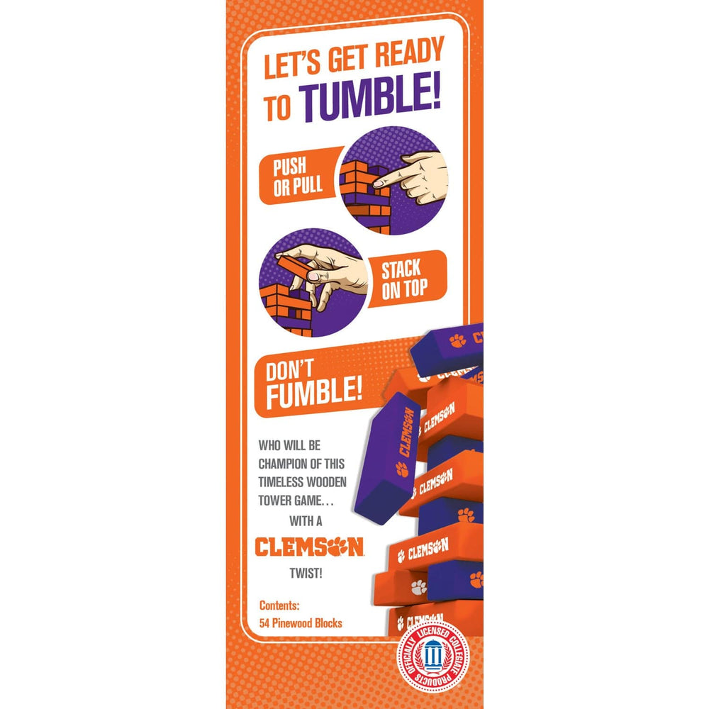 Clemson Tigers Tumble Tower (ONLINE ORDER ONLY)