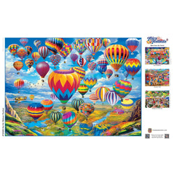 Fairs & Festivals - Hot Air Balloon Festival 1000 Piece Jigsaw Puzzle (ONLINE ORDER ONLY)