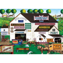 Americana - Free Wheeling 500 Piece EZ Grip Jigsaw Puzzle (ONLINE ORDER ONLY)