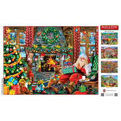 Seek & Find - Christmas Surprise 1000 Piece Jigsaw Puzzle (ONLINE ORDER ONLY)