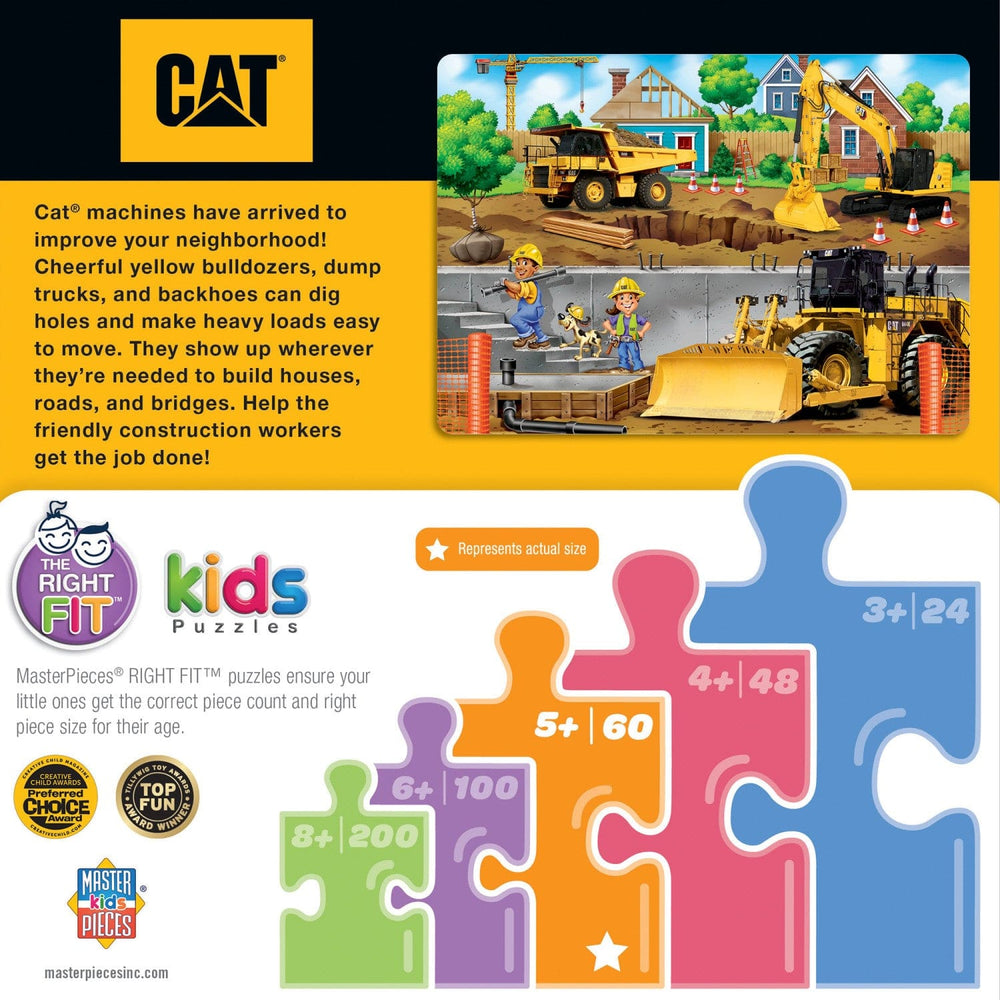 CAT - In My Neighborhood 60 Piece Jigsaw Puzzle (ONLINE ORDER ONLY)
