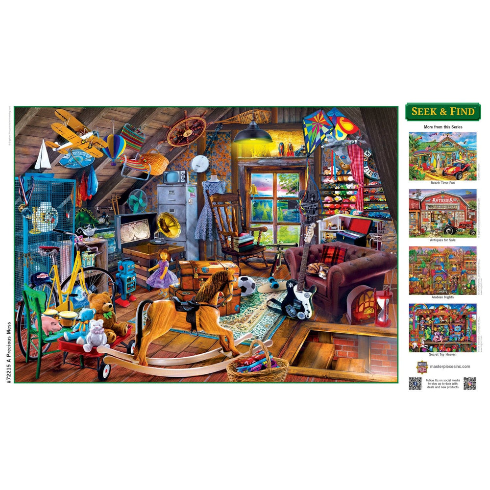 Seek & Find - A Precious Mess 1000 Piece Jigsaw Puzzle (ONLINE ORDER ONLY)