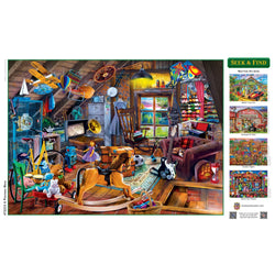 Seek & Find - A Precious Mess 1000 Piece Jigsaw Puzzle (ONLINE ORDER ONLY)