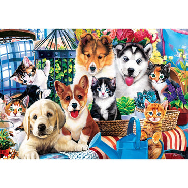 Signature Collection - Garden Protectors 2000 Piece Jigsaw Puzzle (ONLINE ORDER ONLY)