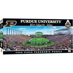 Purdue Boilermakers - 1000 Piece Panoramic Jigsaw Puzzle - End View