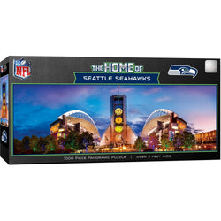 Seattle Seahawks - Stadium View 1000 Piece Panoramic Jigsaw Puzzle (ONLINE ORDER ONLY)