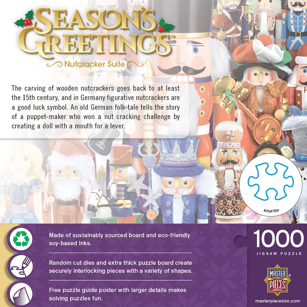 Season's Greetings - Nutcracker Suite 1000 Piece Jigsaw Puzzle (ONLINE ORDER ONLY)