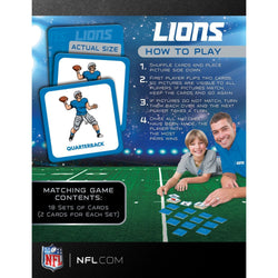 Detroit Lions Matching Game (ONLINE ORDER ONLY)