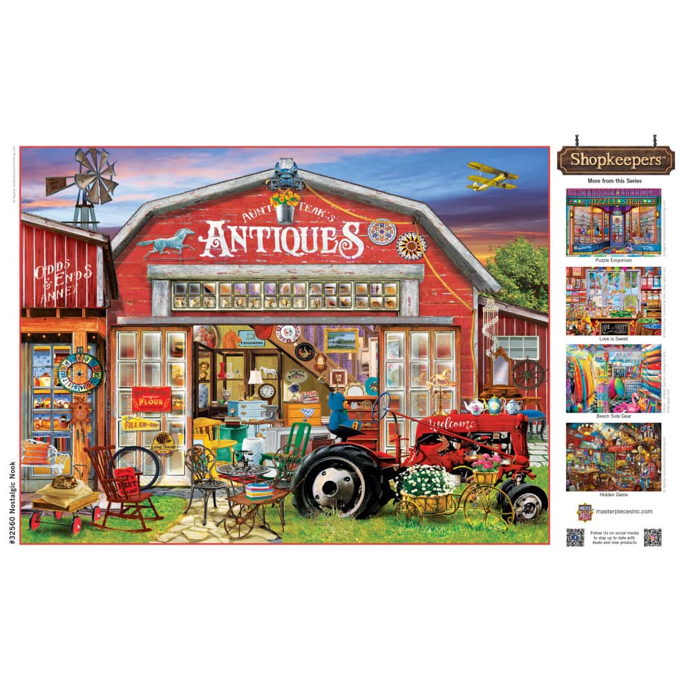 Shopkeepers - Nostalgic Nook 750 Piece Jigsaw Puzzle