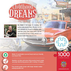 Childhood Dreams - Dave's Diner 1000 Piece Jigsaw Puzzle (ONLINE ORDER ONLY)