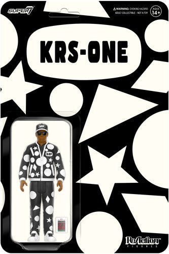 Super7 - KRS-One - ReAction Figures Wv2 - KRS-1 (Self Destruction) (Collectible, Action Figure) [Action Figure] (ONLINE ORDER ONLY)