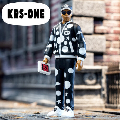 Super7 - KRS-One - ReAction Figures Wv2 - KRS-1 (Self Destruction) (Collectible, Action Figure) [Action Figure] (ONLINE ORDER ONLY)