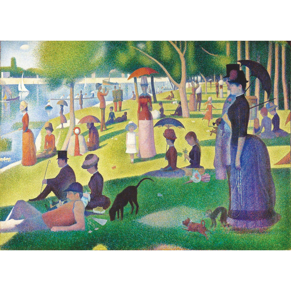 MasterPieces of Art - A Sunday on La Grande Jatte 1000 Piece Jigsaw Puzzle (ONLINE ORDER ONLY)