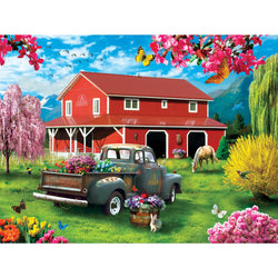 Memory Lane - 500 Piece Jigsaw Puzzles 4-Pack