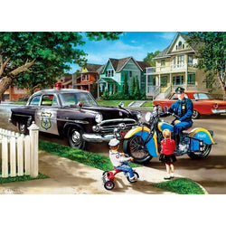 Hometown Heroes - Neighborhood Patrol 1000 Piece Jigsaw Puzzle (ONLINE ORDER ONLY)