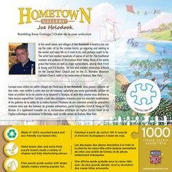 Hometown Gallery - Rambling Rose Cottage 1000 Piece Jigsaw Puzzle (ONLINE ORDER ONLY)