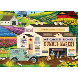 Americana - Dumble Market 500 Piece EZ Grip Jigsaw Puzzle
