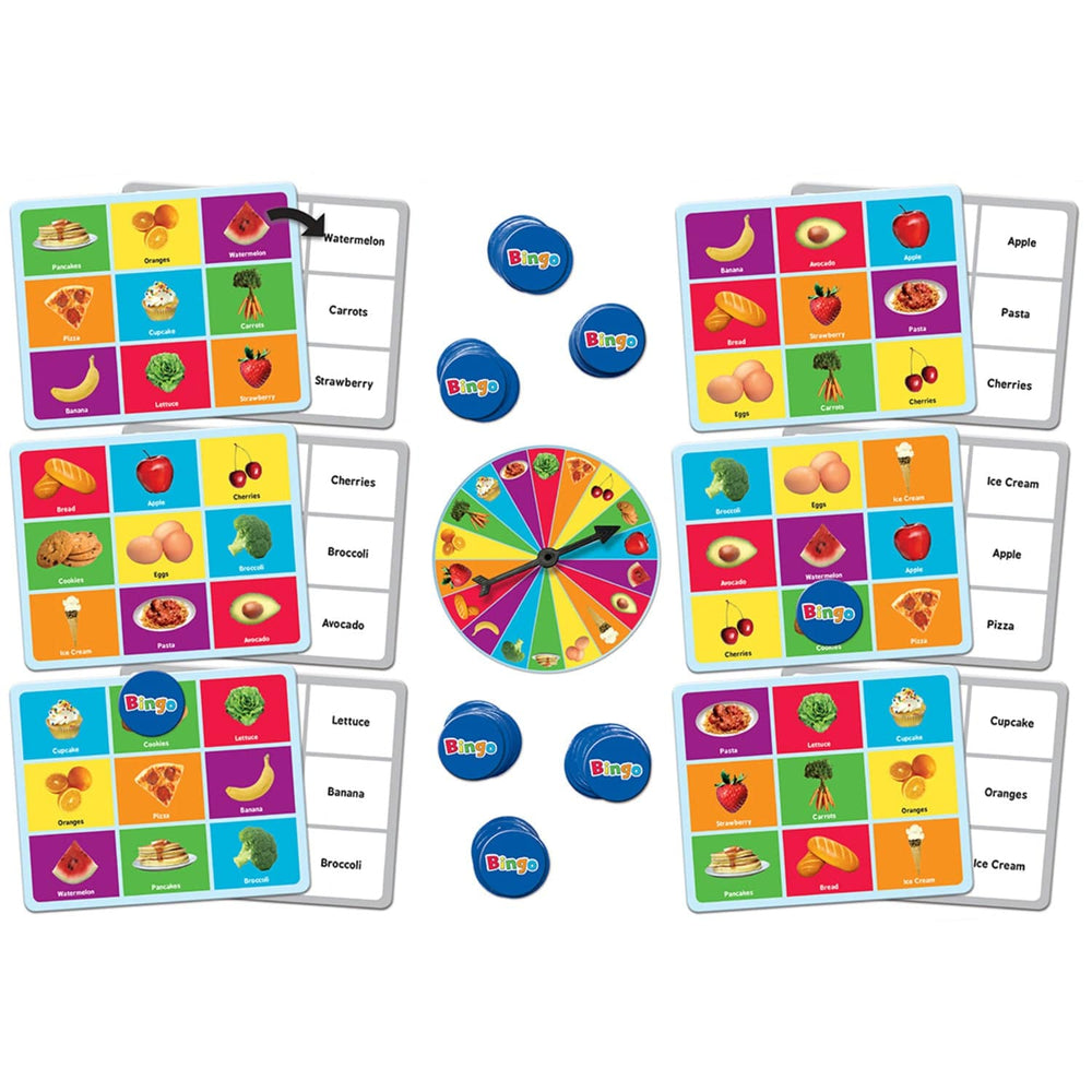 Food Bingo Game (ONLINE ORDER ONLY)