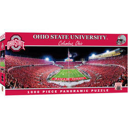 Ohio State Buckeyes - 1000 Piece Panoramic Jigsaw Puzzle - End View (ONLINE ORDER ONLY)