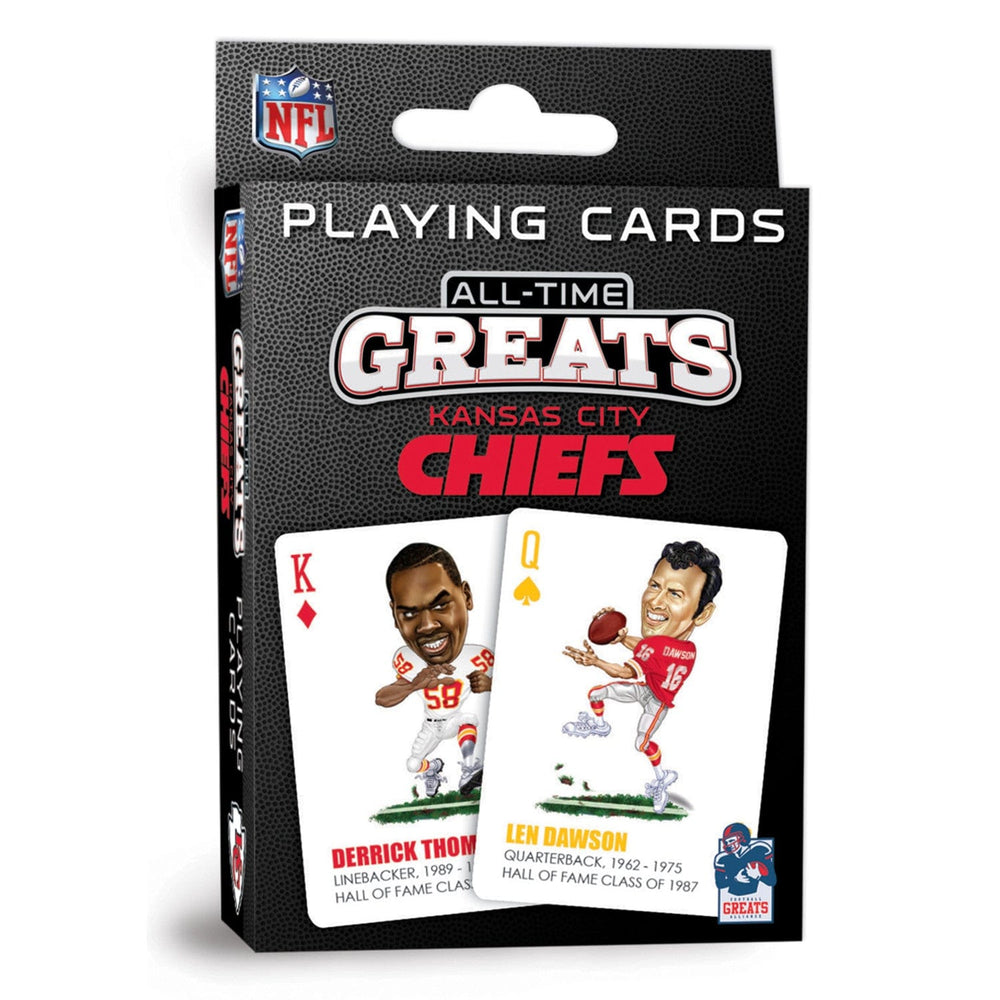 Kansas City Chiefs All-Time Greats Playing Cards - 54 Card Deck (ONLINE ORDER ONLY)