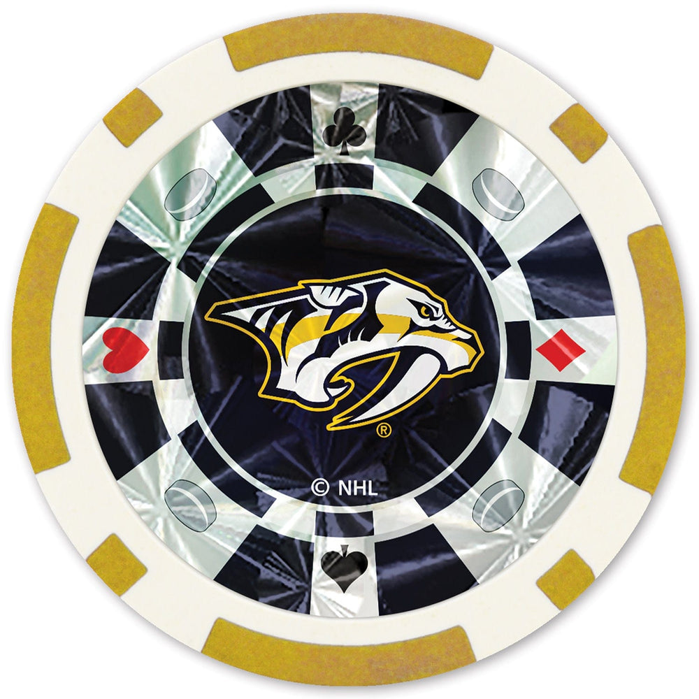Nashville Predators 20 Piece Poker Chips (ONLINE ORDER ONLY)