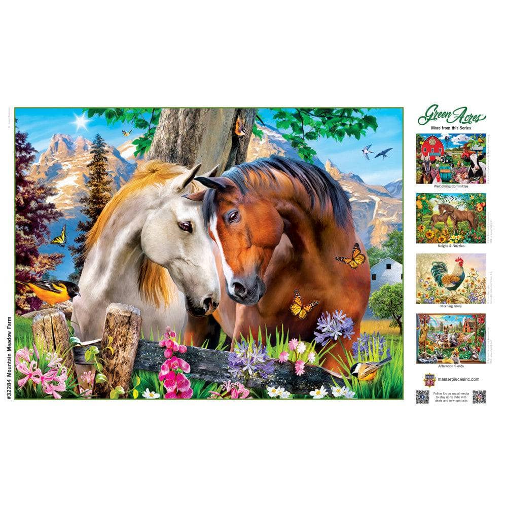 Green Acres - Mountain Meadow Farm 300 Piece EZ Grip Jigsaw Puzzle (ONLINE ORDER ONLY)