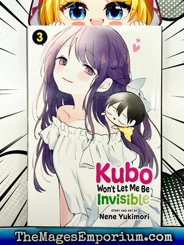 Kubo Won’t Let Me Be Invisible, Vol. 3 (Online Order Only)