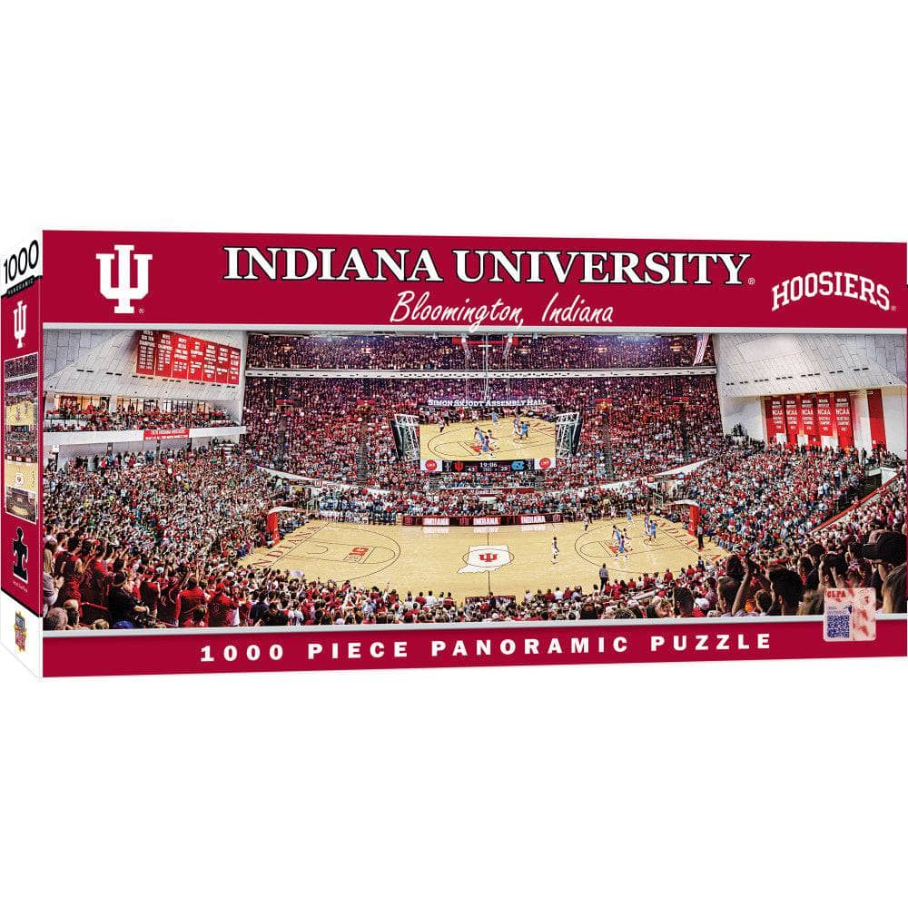 Indiana Hoosiers - 1000 Piece Panoramic Jigsaw Puzzle (ONLINE ORDER ONLY)