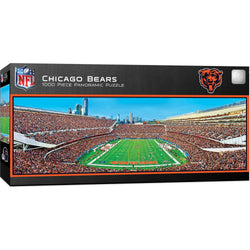 Chicago Bears - 1000 Piece Panoramic Jigsaw Puzzle - End View (ONLINE ORDER ONLY)