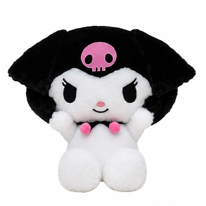Furyu Sanrio Tightly Held Ears BIG Plush - Kuromi, 10.6" (ONLINE ORDER ONLY)