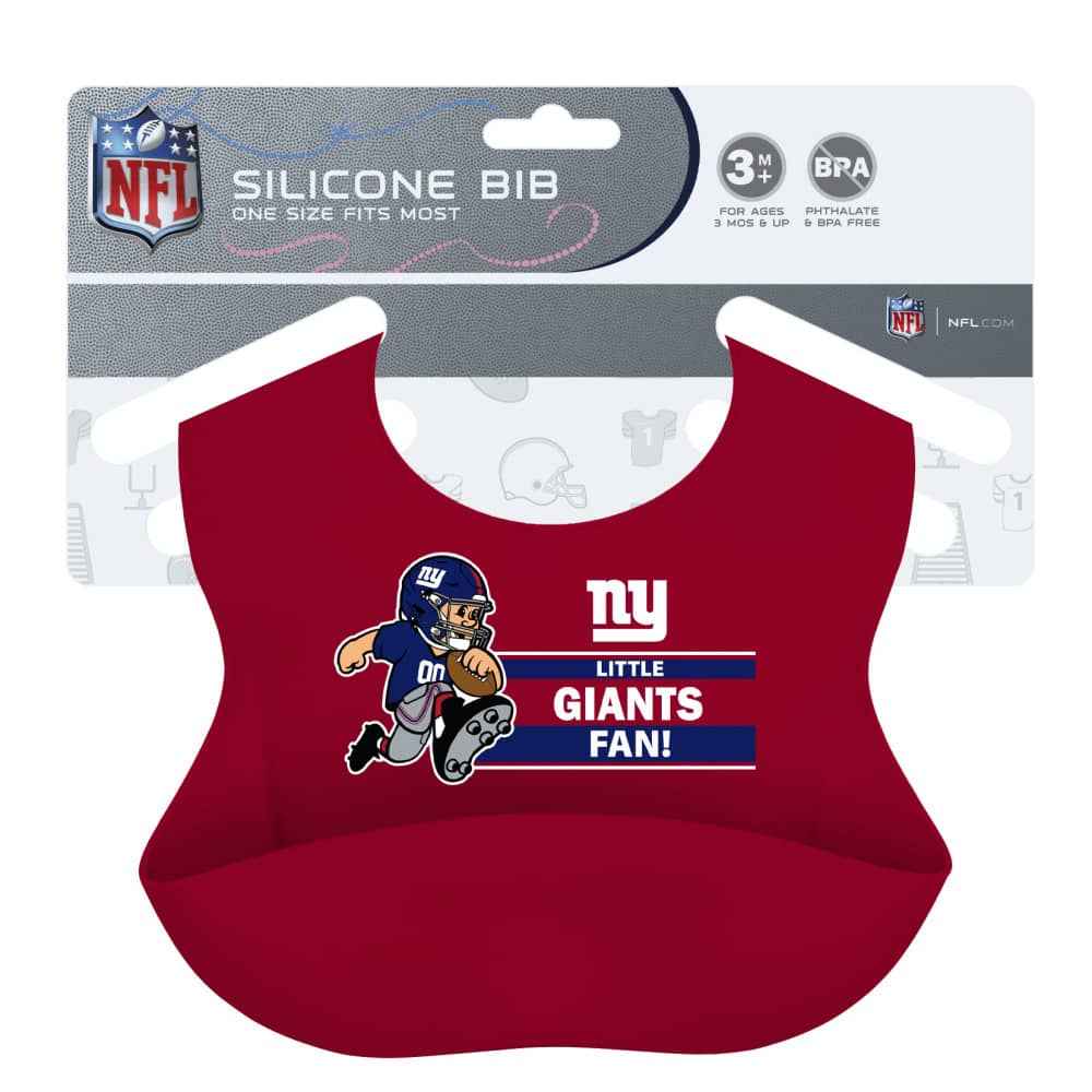 New York Giants - NFL Silicone Bib (ONLINE ORDER ONLY)