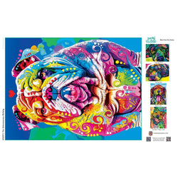 Dean Russo - The Unhumorous Bulldog 300 Piece EZ Grip Jigsaw Puzzle