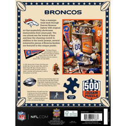 Denver Broncos - Locker Room 500 Piece Jigsaw Puzzle (ONLINE ORDER ONLY)