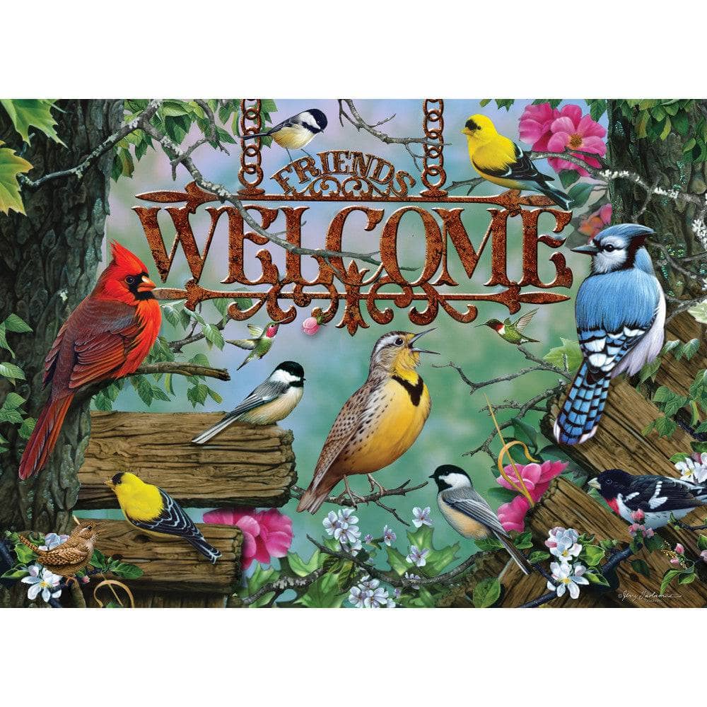 Audubon - Perched 1000 Piece Jigsaw Puzzle (ONLINE ORDER ONLY)