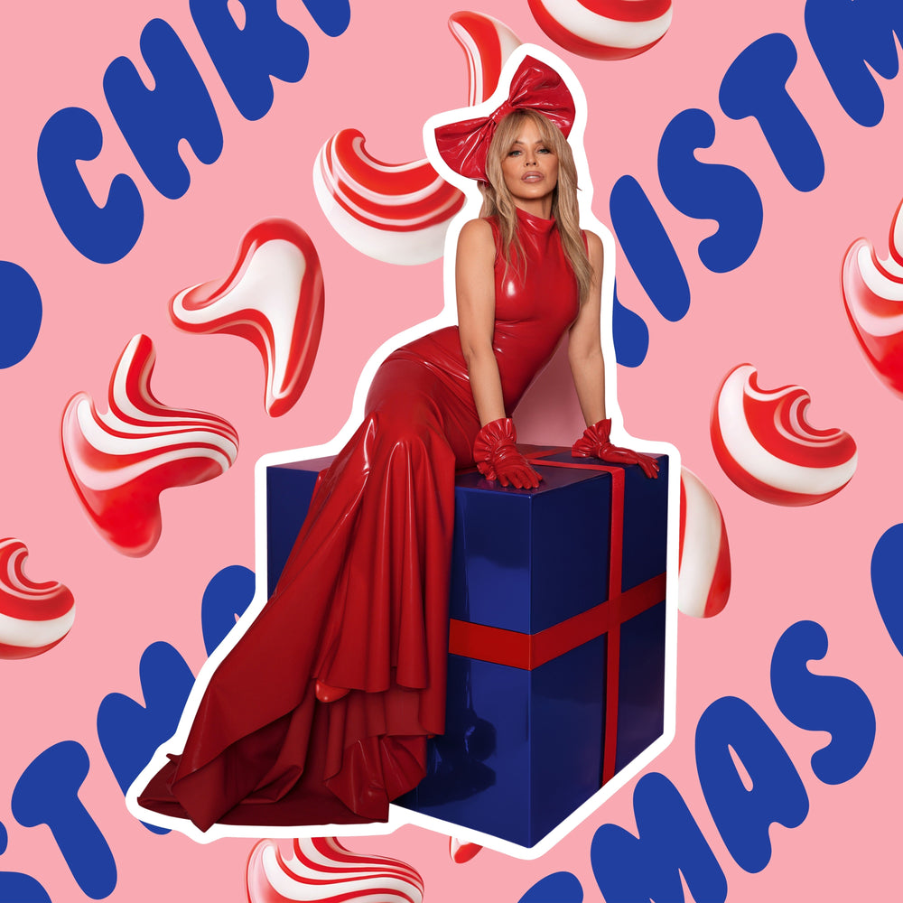 Kylie Christmas (Fully Wrapped) [Transparent Red Vinyl] [Vinyl] (ONLINE ORDER ONLY)