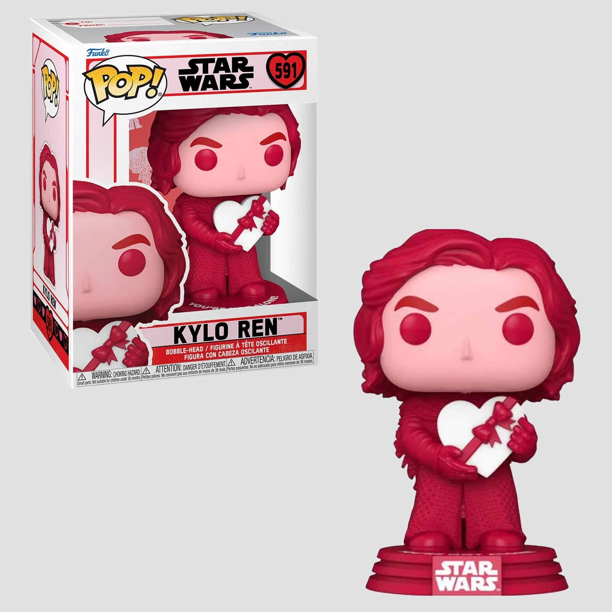 Kylo Ren (Star Wars) Valentine's Day Funko Pop! (ONLINE ORDER ONLY)