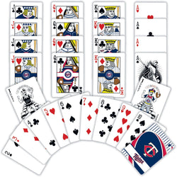 Minnesota Twins Playing Cards - 54 Card Deck (ONLINE ORDER ONLY)