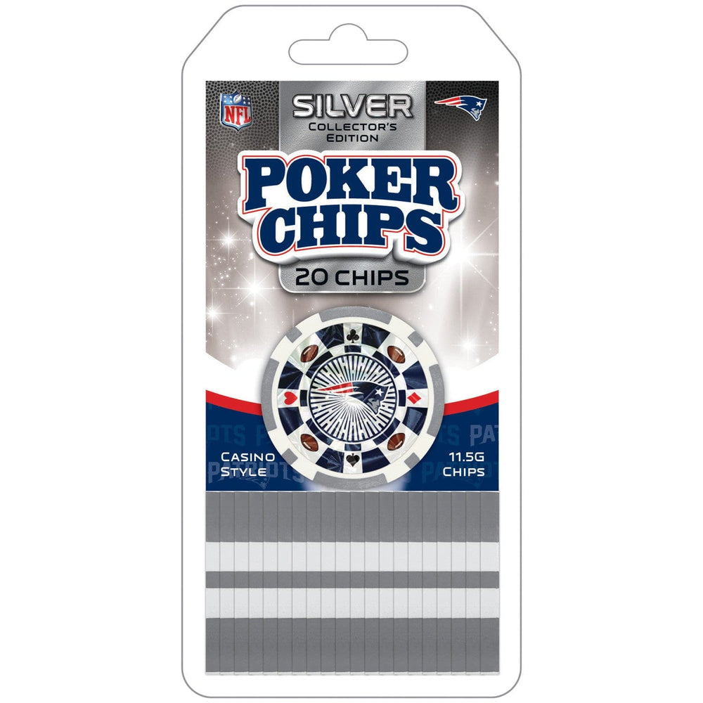 New England Patriots 20 Piece Poker Chips (ONLINE ORDER ONLY)